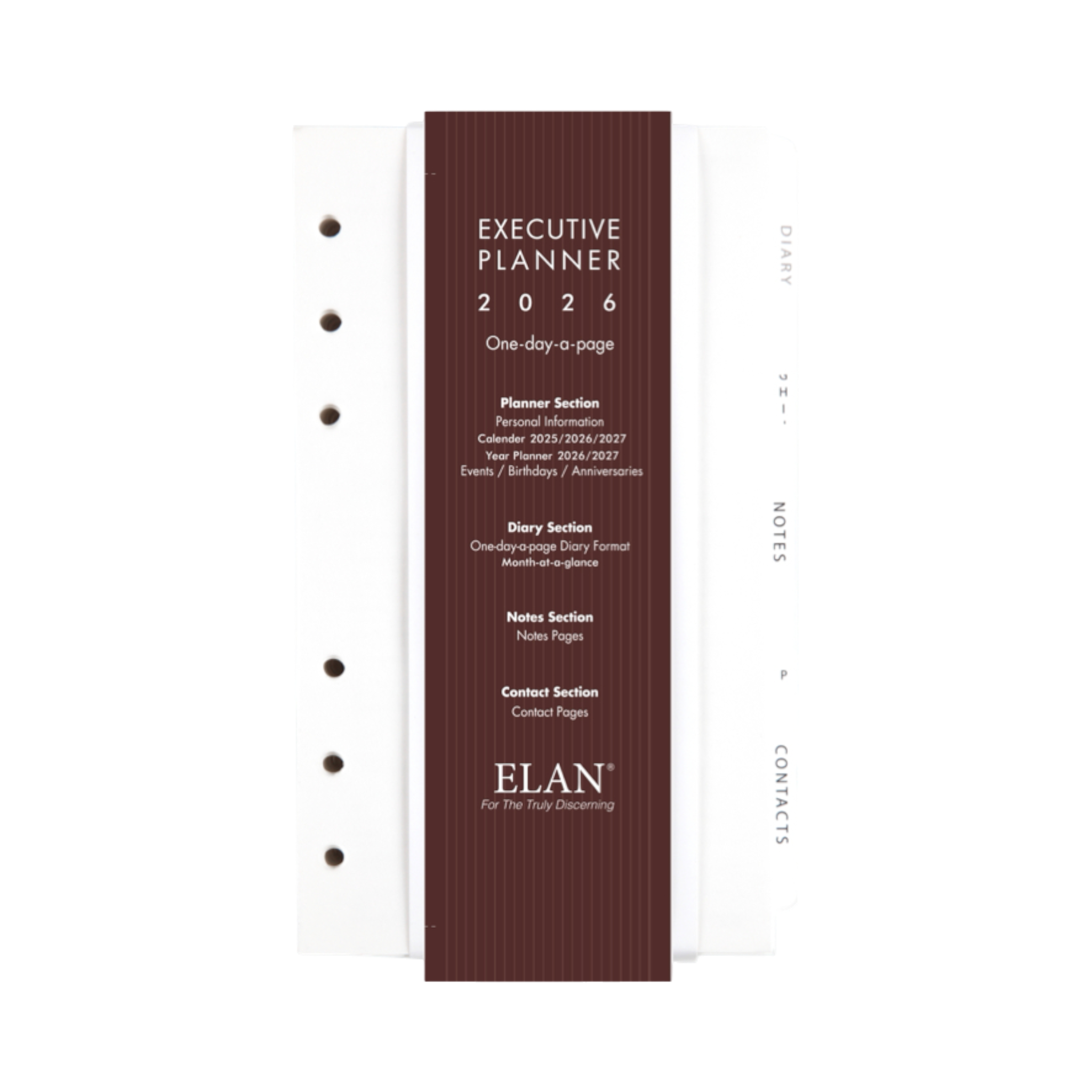 Executive Planner Refill Set 2026 – Premium Dated Pages for Professionals